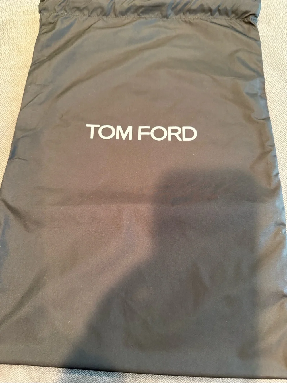 Tom Ford Black Suede Slide Sandals